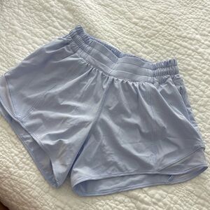Lululemon hotty toddy shorts in lavender
